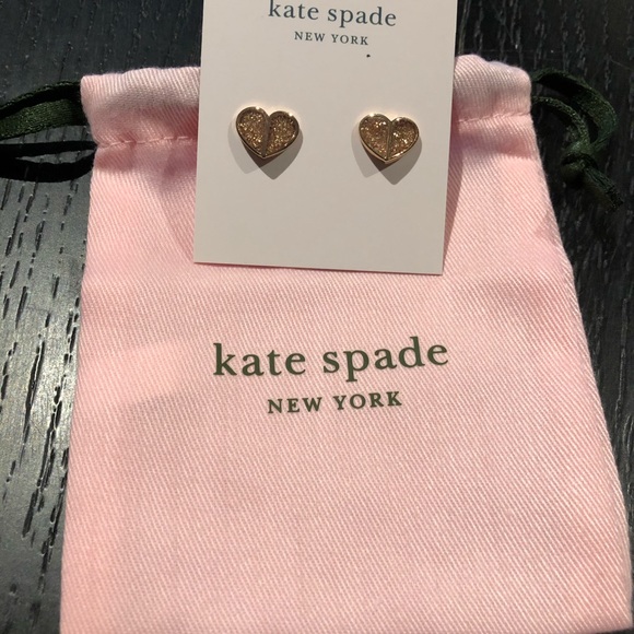 Kate Spade Heritage Spade Glitter Heart 